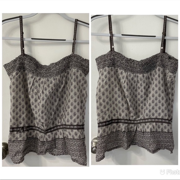 Calvin Klein Tops - CALVIN KLEIN Women’s Gray Adjustable Strap Top. Size M